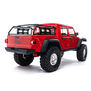 1/10 SCX10 III Jeep JT Gladiator 4X4 RTR Brushed Rock Crawler, Red