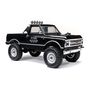 1/24 SCX24 1967 Chevrolet C10 4X4 RTR Brushed Rock Crawler (Battery & Charger Included), Black