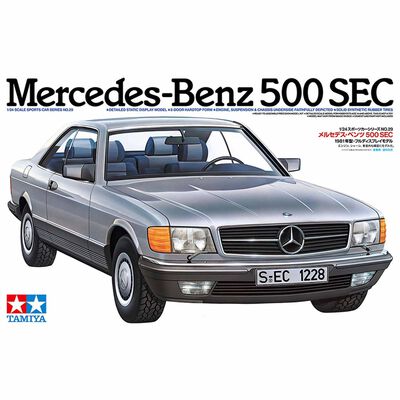 1/24 Mercedes-Benz 500 SEC Model Kit 1/24 Mercedes-Benz 500 SEC Model Kit