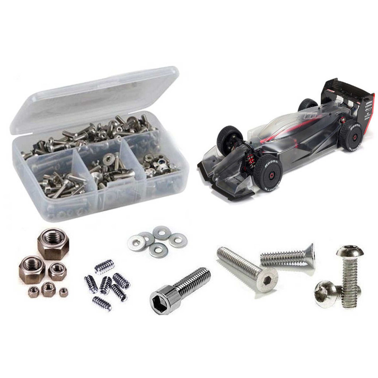 Stainless Steel Screw Kit, 1/7 ARRMA Limitless