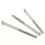 Aluminum Stator Screws Non-Magnetic 48mm, Silver (3)