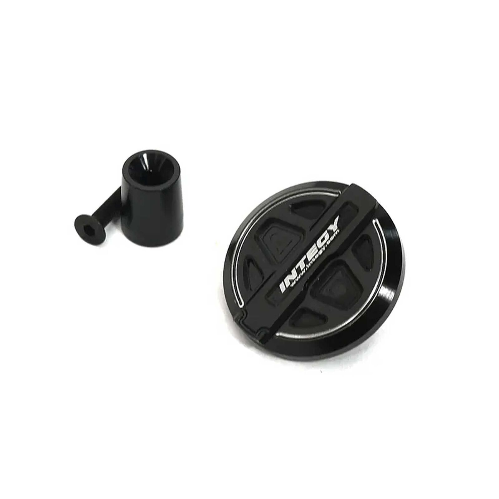 Billet Machined Fuel Filler Cover for Axial SCX6 Crawler