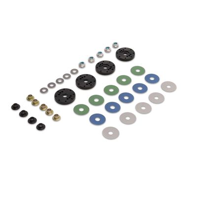 Bypass1 Hi-Flow Pistons, 8-Hole x 1.2mm, 1/8th Kit Bypass1 Hi-Flow Pistons, 8-Hole x 1.2mm, 1/8th Kit