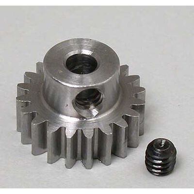 Steel Alloy Motor Pinion Gear 1/8"/.6 Mod, 20T Steel Alloy Motor Pinion Gear 1/8"/.6 Mod, 20T