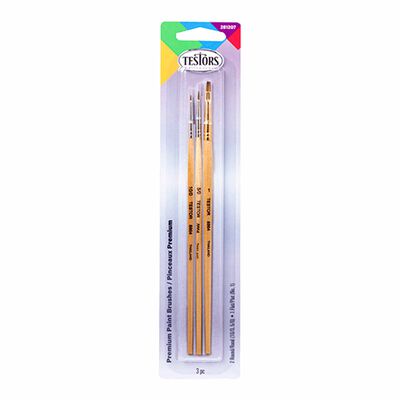 3 Piece Premium Assorted Brush Set 3 Piece Premium Assorted Brush Set