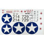 Decals P-40 Warhawk 30cc EP ARF