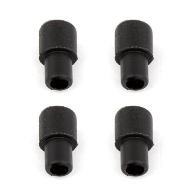 Shock Cap Bushings, 1/12 Team Associated CR12 Shock Cap Bushings, 1/12 Team Associated CR12