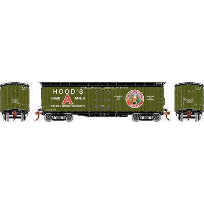 HO ATH 40' Pfaudler Wood Milk Car, GARE 'Hood's' #816 HO ATH 40' Pfaudler Wood Milk Car, GARE 'Hood's' #816