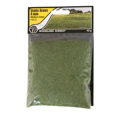 Static Grass Medium Green 4mm Static Grass Medium Green 4mm