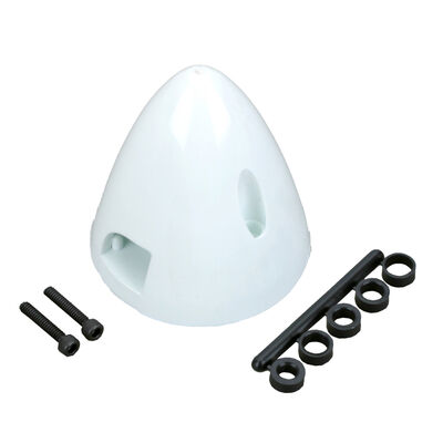 4 Pin Spinner,2-3/4" White 4 Pin Spinner,2-3/4" White