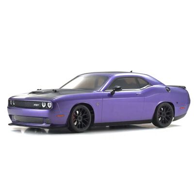 1/10 Fazer Mk2 2015 Dodge Challenger SRT Hellcat 4x4 Electric Touring RTR, Plum Crazy Purple 1/10 Fazer Mk2 2015 Dodge Challenger SRT Hellcat 4x4 Electric Touring RTR, Plum Crazy Purple