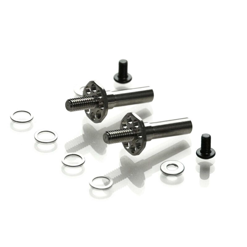Slash Bandit Titanium Front Axles, 1 Pair For Street Eliminator