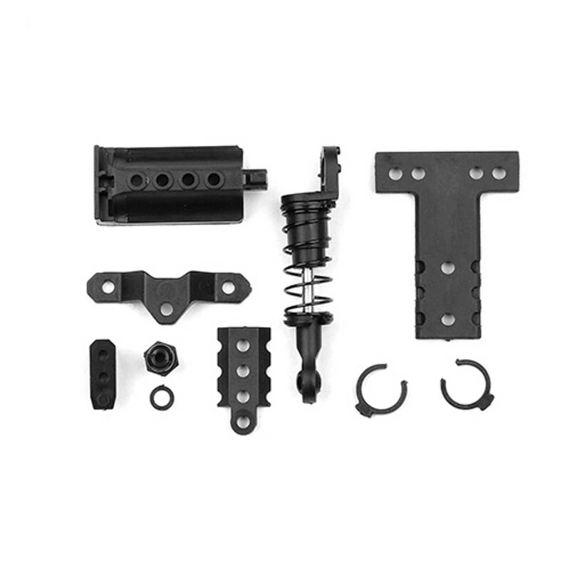 Shock, Shock Mount & T-Bar Set, 1/27 Team Associated SR27
