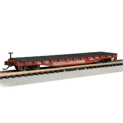 N 52' Flat Car PRR, #475465 N 52' Flat Car PRR, #475465