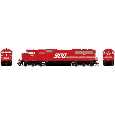 HO GEN SD60M Tri-Clops Locomotive w/DCC & Sound, SOO #6059 HO GEN SD60M Tri-Clops Locomotive w/DCC & Sound, SOO #6059