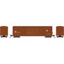 N ATH 50' FMC Centered Double Door Box Car, WP #38515