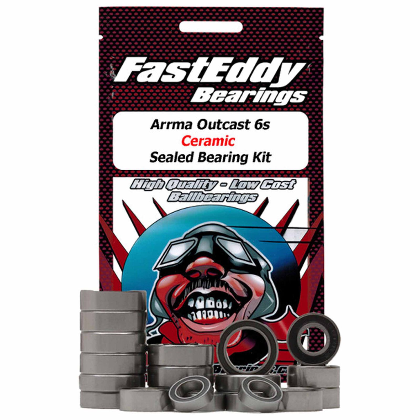 ARRMA Outcast 6S Ceramic Sealed Bearing Kit