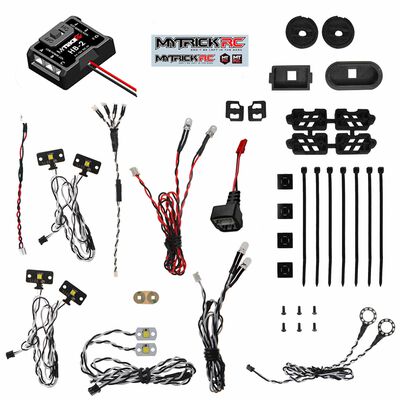 HB-2 Off-Road Light Kit, 1/10 Axial SCX10 III Jeep JLU Wrangler HB-2 Off-Road Light Kit, 1/10 Axial SCX10 III Jeep JLU Wrangler