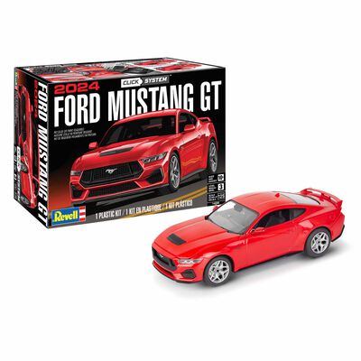 1/25 2024 Ford Mustang GT Model Kit, Click-System 1/25 2024 Ford Mustang GT Model Kit, Click-System
