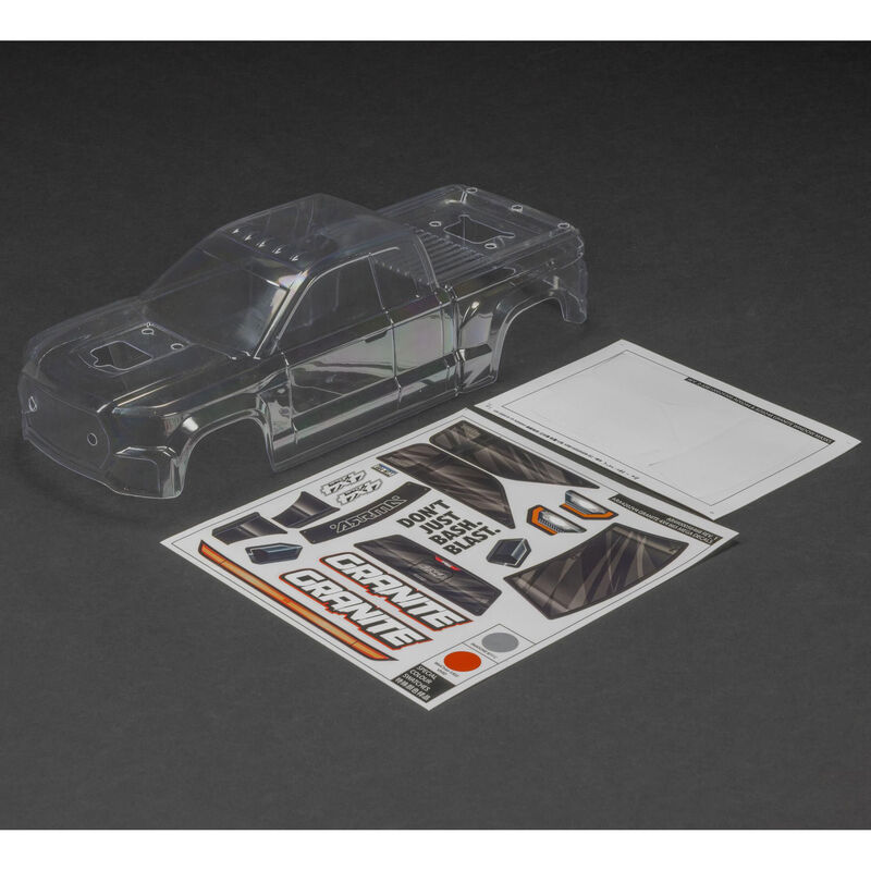 GRANITE 4X4 Trimmed Body, Clear