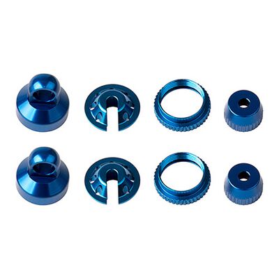 Blue Aluminum Shock Parts, 1/10 Element Enduro Blue Aluminum Shock Parts, 1/10 Element Enduro