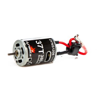 Tazer 380 Brushed Motor, 37T: 3.5mm Bullet Tazer 380 Brushed Motor, 37T: 3.5mm Bullet
