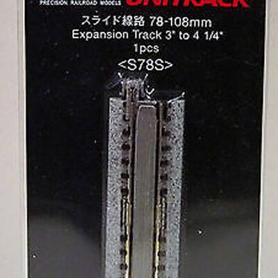 N 78mm-108mm/3" to 4-1/4" Expansion Track N 78mm-108mm/3" to 4-1/4" Expansion Track