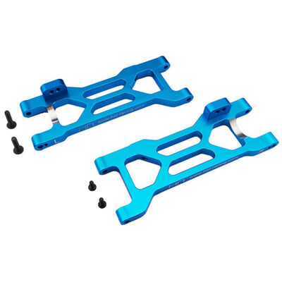 Aluminum Rear Suspension Arm Set, Blue: ECX 2WD Aluminum Rear Suspension Arm Set, Blue: ECX 2WD