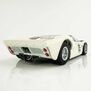 HO 1966 Ford GT40 Mk.II #95 Mega G+ Slot Car, White & Green