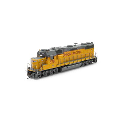 HO GEN GP38-2 Locomotive w/DCC & Sound, UP 'Baby Wings/Yellow Sill' #578 HO GEN GP38-2 Locomotive w/DCC & Sound, UP 'Baby Wings/Yellow Sill' #578