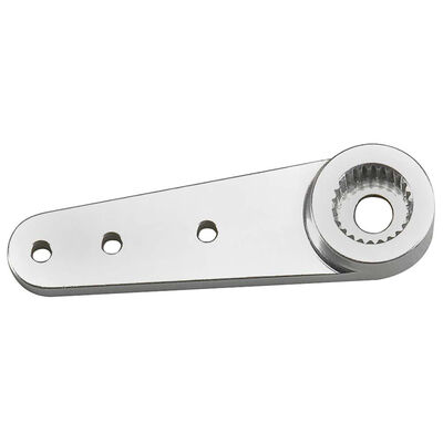 Single Thin Aluminum Horn Silver 20mm Single Thin Aluminum Horn Silver 20mm