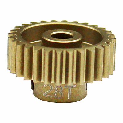 28t 48p Hard Anodized 7075 Pinion Gear 28t 48p Hard Anodized 7075 Pinion Gear