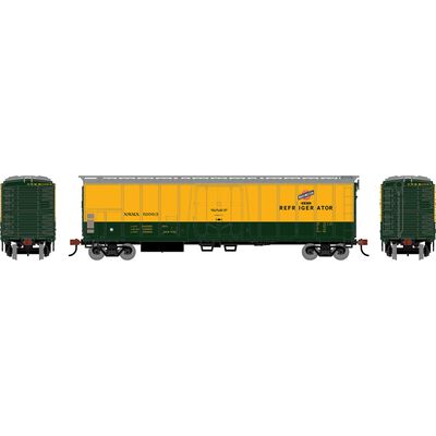 HO RND 50' Exterior Post Mechanical Reefer, NWMX #61063 HO RND 50' Exterior Post Mechanical Reefer, NWMX #61063