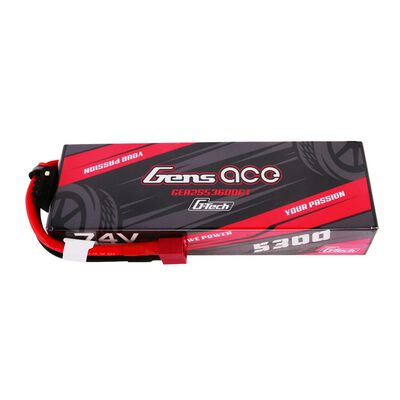 7.4V 5300mAh 2S 60C G-Tech Hardcase LiPo Battery: Deans 7.4V 5300mAh 2S 60C G-Tech Hardcase LiPo Battery: Deans