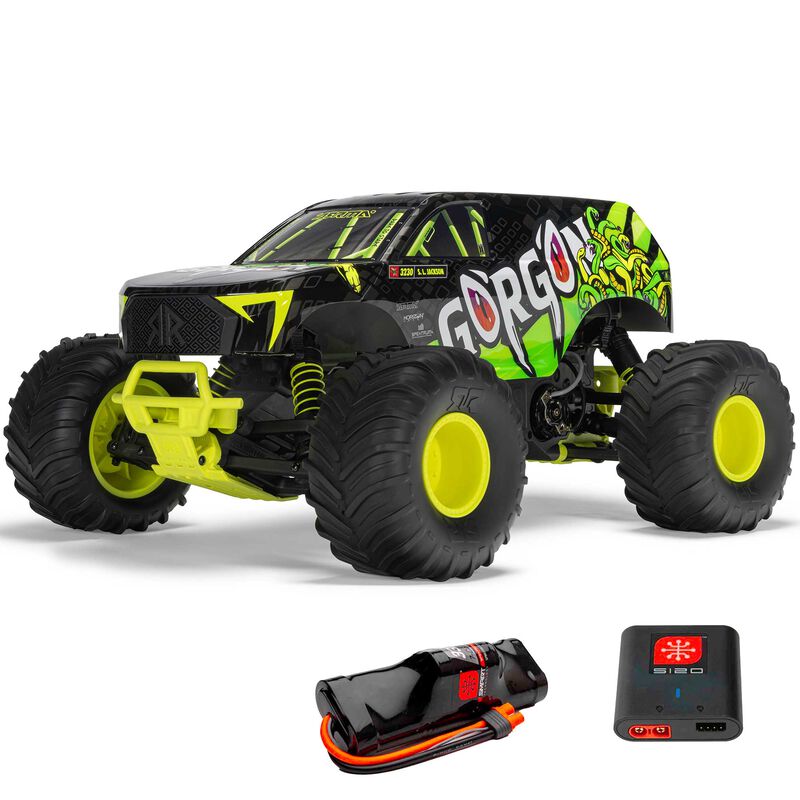1/10 GORGON 2WD RTR Brushed Monster Truck (Battery & Charger Included)