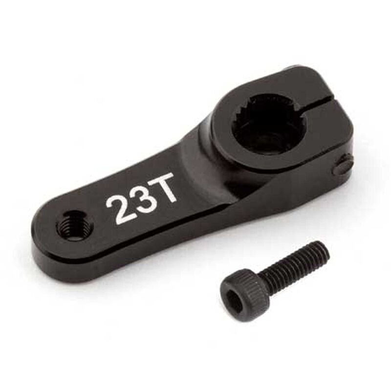 Factory Team Aluminum 23T 18.5 mm Clamping Servo Horn, 1/8 Team Associated RC8B3