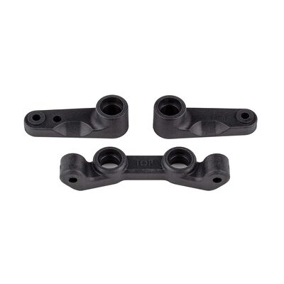 Factory Team Carbon Steering Bellcrank & Rack Set, 1/10 Team Associated RC10B7 Factory Team Carbon Steering Bellcrank & Rack Set, 1/10 Team Associated RC10B7
