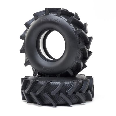 D&D Paddy Tire w/Foam (2): LMT Mega D&D Paddy Tire w/Foam (2): LMT Mega