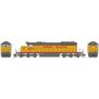 HO ATH SD40-2B Locomotive w/DCC & Sound, UP 'Ex-MP Non-Dynamic' #B4122