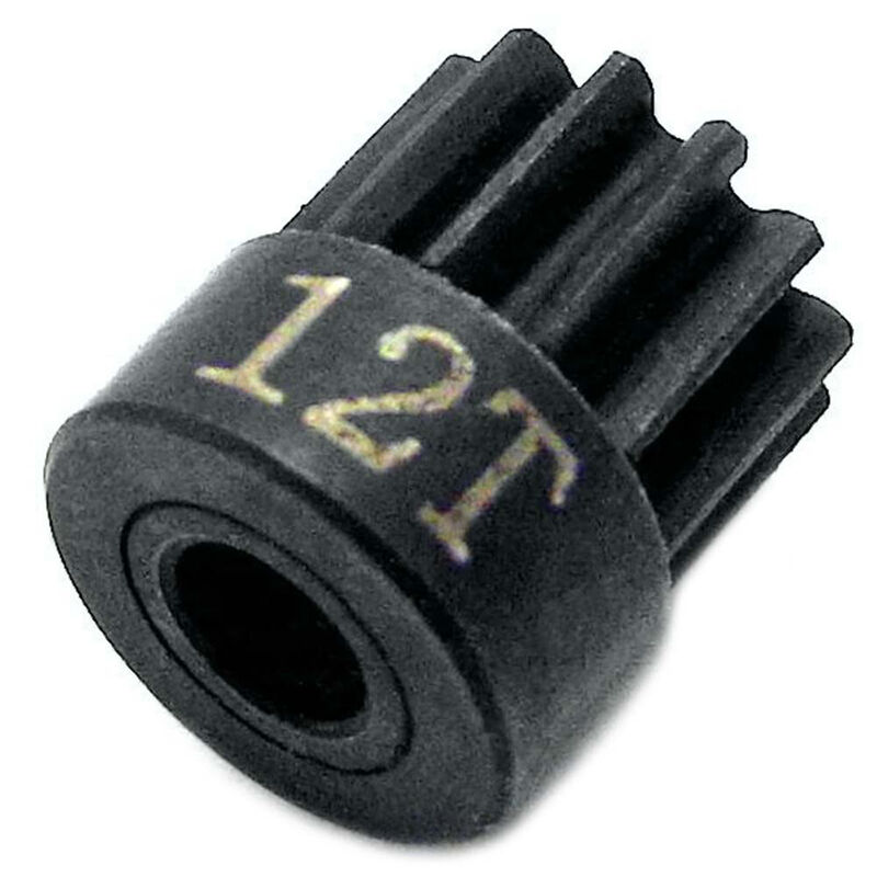 Hardened Steel Pinion 48P 12T 1/8 Bore