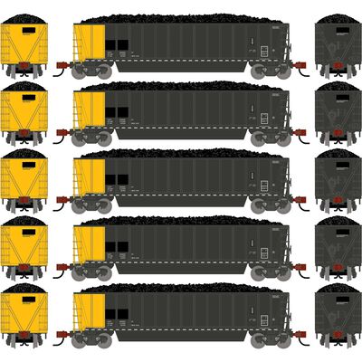 N ATH Berwick Bathtub Gondola, Primed For Grime w/Load Data Only (5) N ATH Berwick Bathtub Gondola, Primed For Grime w/Load Data Only (5)
