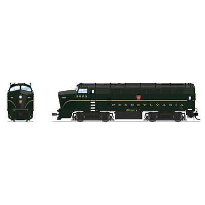 HO BF-16 Sharknose Locomotive A, PRR 2002A, 1 Stripe with Paragon4 HO BF-16 Sharknose Locomotive A, PRR 2002A, 1 Stripe with Paragon4
