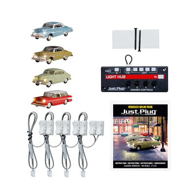 HO Scale Value Pack - Classic Vehicles HO Scale Value Pack - Classic Vehicles