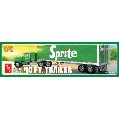 1/25 Great Dane 10' Dry Goods Trailer Model Kit, Sprite 1/25 Great Dane 10' Dry Goods Trailer Model Kit, Sprite