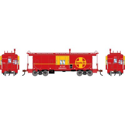 HO ATH Bay Window Caboose, ATSF #999653 HO ATH Bay Window Caboose, ATSF #999653