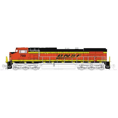 N C44-9W Locomotive, BSNF Swoosh #796 w/ Pre-Installed DCC & Sound N C44-9W Locomotive, BSNF Swoosh #796 w/ Pre-Installed DCC & Sound
