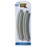 HO 18" Radius Curved Track (4)