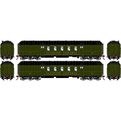 HO ATH 60' Pullman Common Standard Postal Car, IC #81/82 (2) HO ATH 60' Pullman Common Standard Postal Car, IC #81/82 (2)