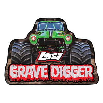 Losi Grave Digger Sticker Losi Grave Digger Sticker