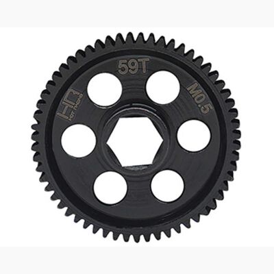 CNC Steel Main Gear 0.5module 59 Tooth GROM CNC Steel Main Gear 0.5module 59 Tooth GROM
